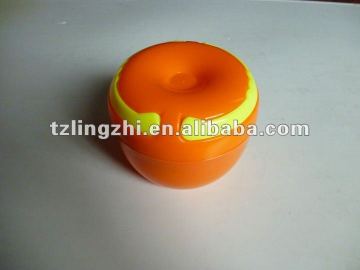 two-layer lunch box in apple design with handle