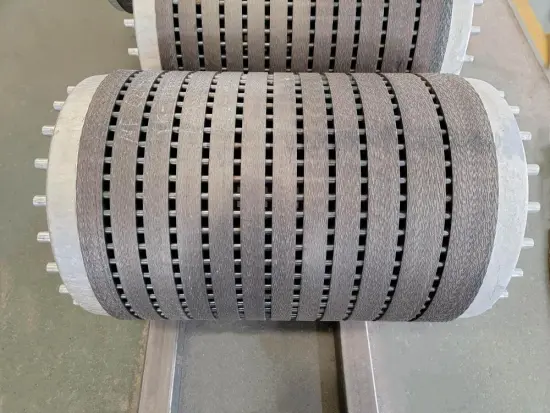 Aluminum centrifugal cage rotor for high voltage motors