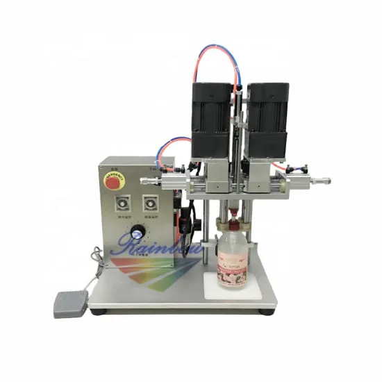 Pneumatic Semi-Automatic Tabletop Screw Plastic Capper