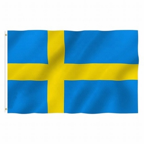 Polyester Factory factory 3x5 foot Sweden national flag