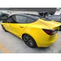 PET Gloss Maize Yellow Car Vinyl Film