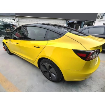 Scratch-proof corn yellow TPU automobile packaging film