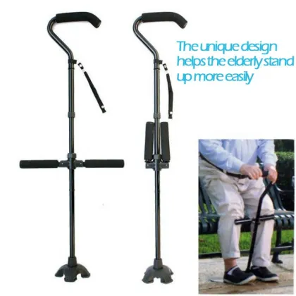 Hot Selling Multifunctional Folding Cane Crutch for Walking Aid