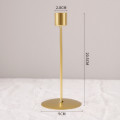 Gold Candlesticks Metal Wedding Centerpiece Candle Holders