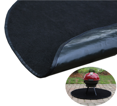 HUICAI Outdoor Picnic Fire Mats Fire Pit  Camping BBQ Fire  Stove Oven Mats Floor Mats Fiberglass Under Grill Protective Deck