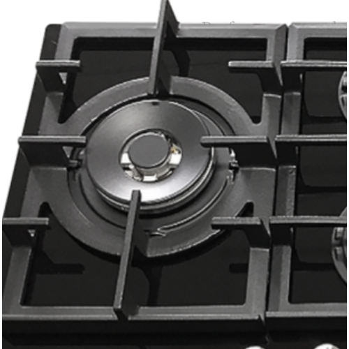 5 Burner Gas Cooktop Glass Top