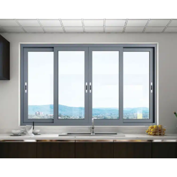 Sliding Aluminum Windows with Mesh