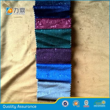 Embossed korea velvet fabirc for pants,dress,apparel