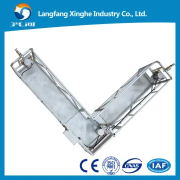 safety lock for L TYPE hot galvanized / aluminium alloy suspended platform for sale