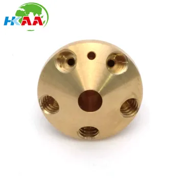 CNC Machined Brass 3D Printer Extruder Nozzle in High Precision