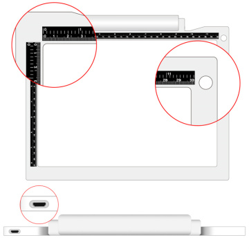 Suron Light Pad USB Power LED Artcraft Traçage