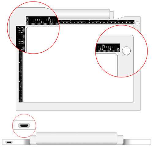 Suron Light Pad USB Power LED theo dõi nghệ thuật