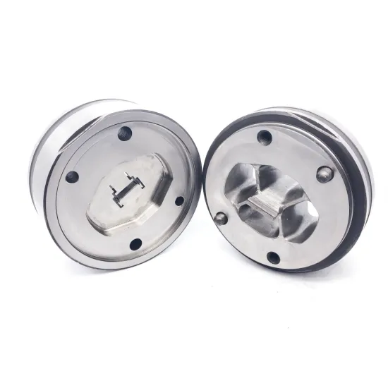 Moving track partition aluminum door mold