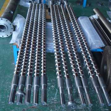 بشکه پیچ دو فلزی برای اکسترودر