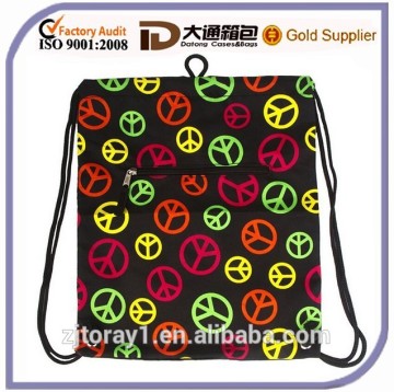 Design Beautiful Promotional Nylon Drawstring Bag