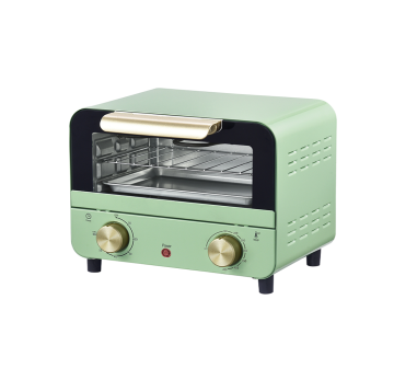 Multifunctional 7L Dual Knob Pizza Oven with Adjustable Temperature and ETL Certification