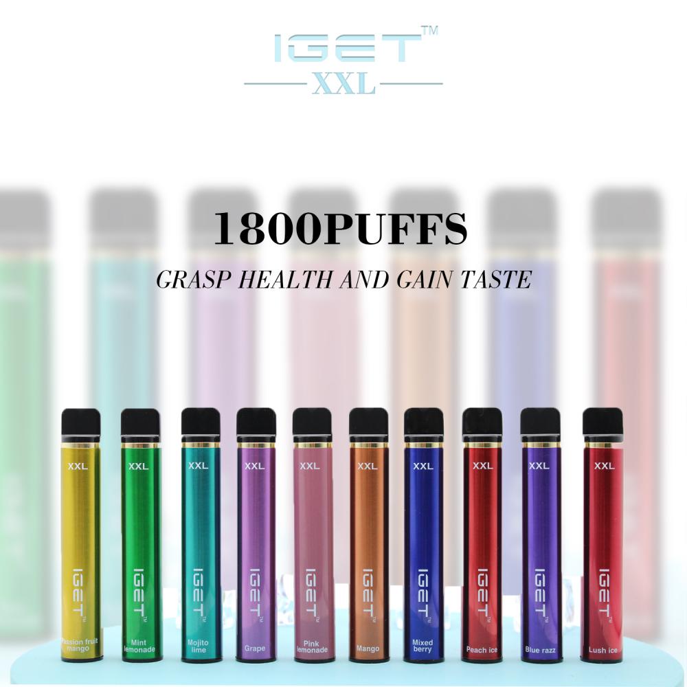 Iget XXL одноразовый вейп оптом 1800 Puffs