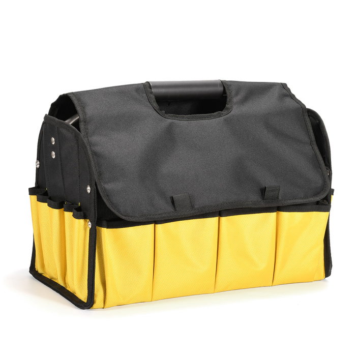 Sac à outils en acier pliable 600D Oxford en tissu pliable