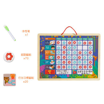 Tier Alphabet Buchstabenblöcke: Holzform -Matching -Stapelspielzeug mit 26 Prozent