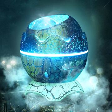 Creative Dinosaur Egg Atmosphere Lamp: Galaxy Lamp Starry Light Projector for Decoration