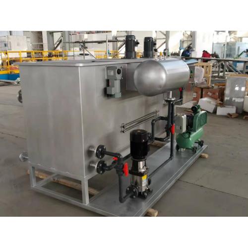 Large capacity dissolved air industrial flotation