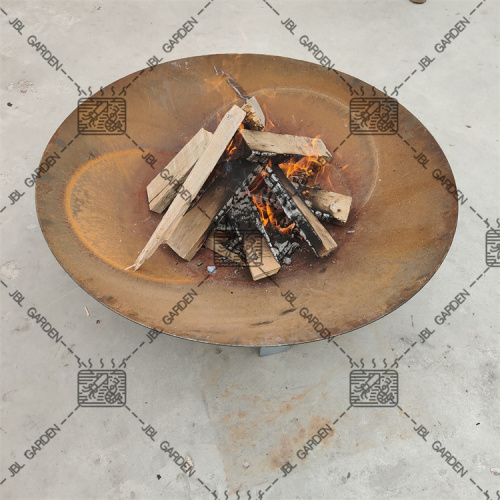 Park Wood Burning Corten Steel firepit