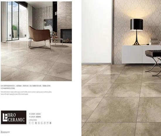 Grade AAA cement vitrified floor tiles for hotel outdoor and indoor decoration 66NA04