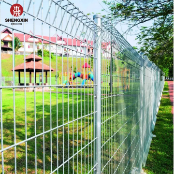 Roll Top Welded Panels Garden Strip Fence