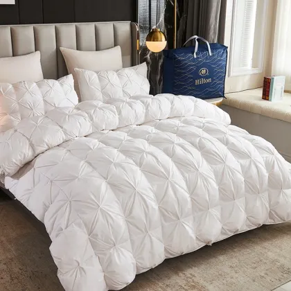 High Quality White Goose Down Duvet for All-Season Warmth