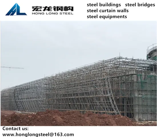 Seamless Pipe Truss Structure Bus Station