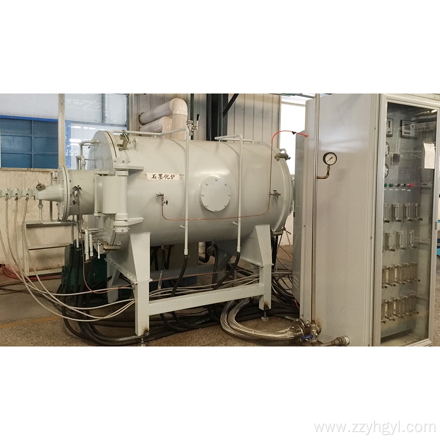 Continuous high temperature graphitization furnace