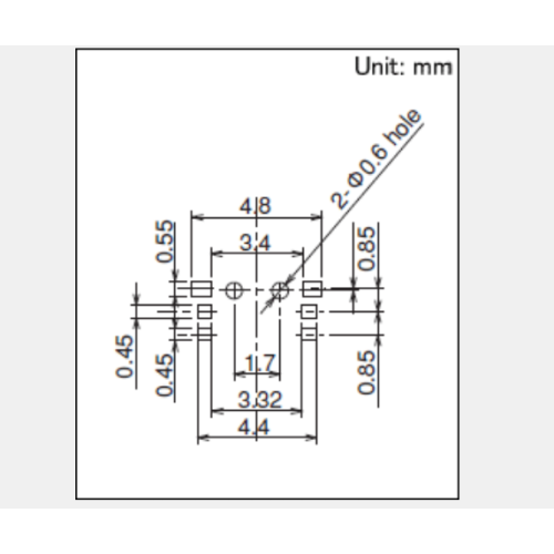 Small two-way two-level perception Detection switch