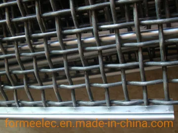 Mightey Crimped Wire Mesh Stainless Steel Twill Mesh Mine Sieving Mesh