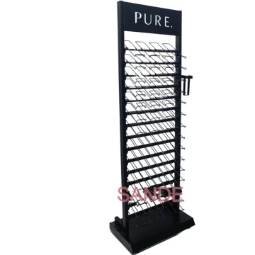 SANDE Hot Sale Quartz Stone Tool Holder Metal Display Stand Rack Storage Shelf Granite Sample Rack