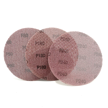 Saber Factory Supply Customized 6 Inch Round Sandpaper Hook and Loop Mesh Sanding Disc Abrasive Disc for Automotive