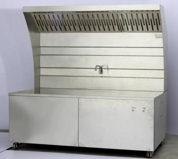 KHPH-18 Stainless steel smoke hood barbecue car