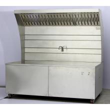 KHPH-18 Stainless steel smoke hood barbecue car