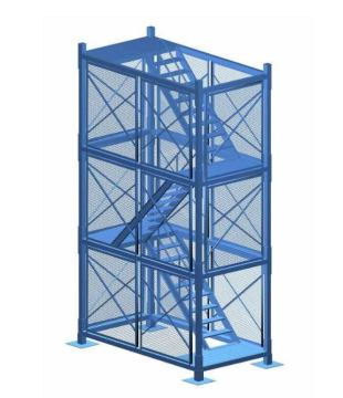 High-Quality Bridge and Pier Safety Climb Ladders for Building Projects