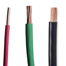 Cables de núcleo único aislados de PVC