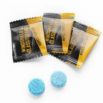 Winter Windshield Washer Fluid Tablets for Wiper Protection