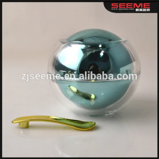 30g 50g cosmetic packing apple shaped plastic mask jars cosmetic eye cream jars