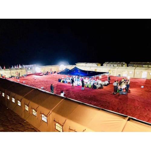 Connectable Tents for Large Outdoor Events and Camping