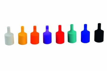 colorful E27/E26 silicone Lamp cup D45mm H100mm