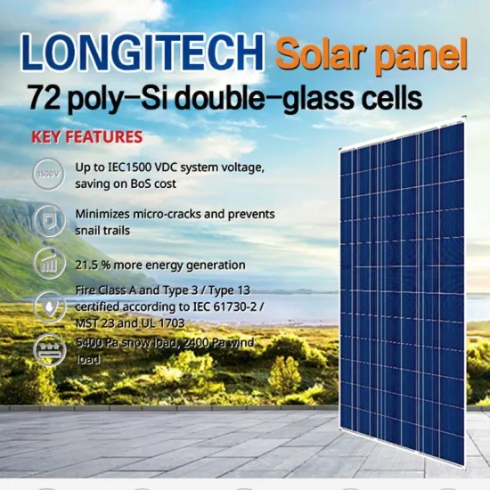 Solar Panel 72 Poly-Si Double-Glass Cells