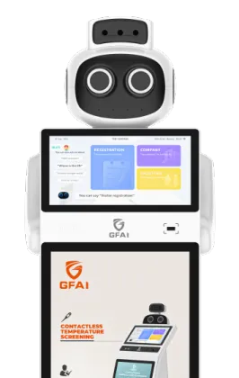 Intelligent Thermal Imaging Reception and Information Service Robot