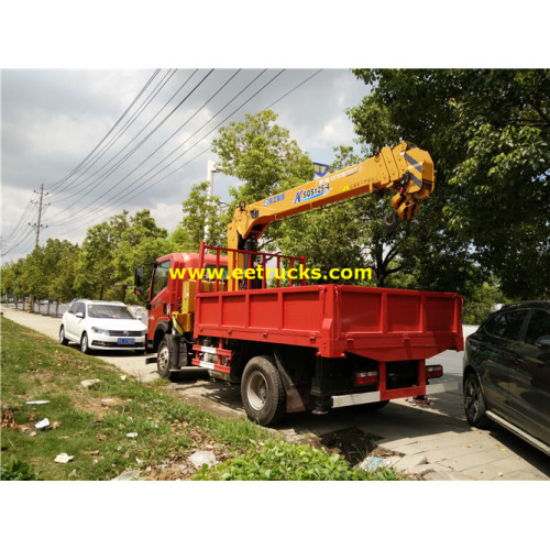 Guindastes do caminhão dos braços XCMG de 5ton três