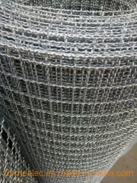 Mightey Crimped Wire Mesh Stainless Steel Twill Mesh Mine Sieving Mesh