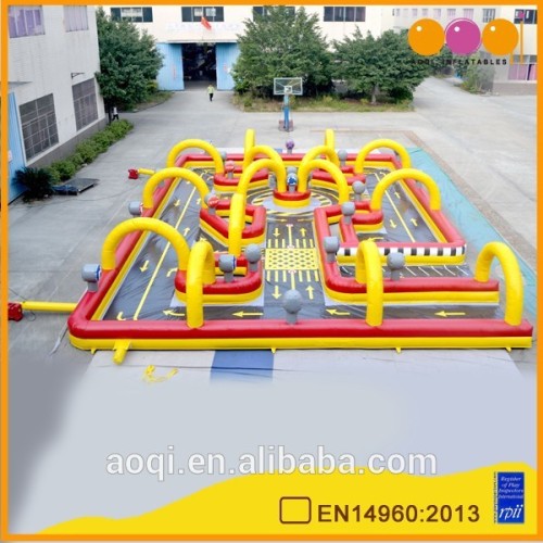 AOQI giant inflatable tunnel sports game for sale