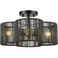 Boho Semi Flush Mount Ceiling Lamp