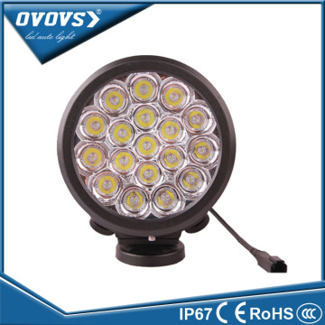 OVOVS highest lumen led 12 volt 90w led driving lights round 7 inch offroad